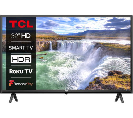 Refurbished TCL 32RS530K Roku TV 32" Smart HD Ready LED TV