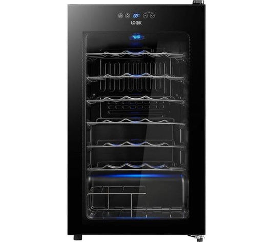 Refurbished LOGIK LWC34B20 Wine Cooler - Black