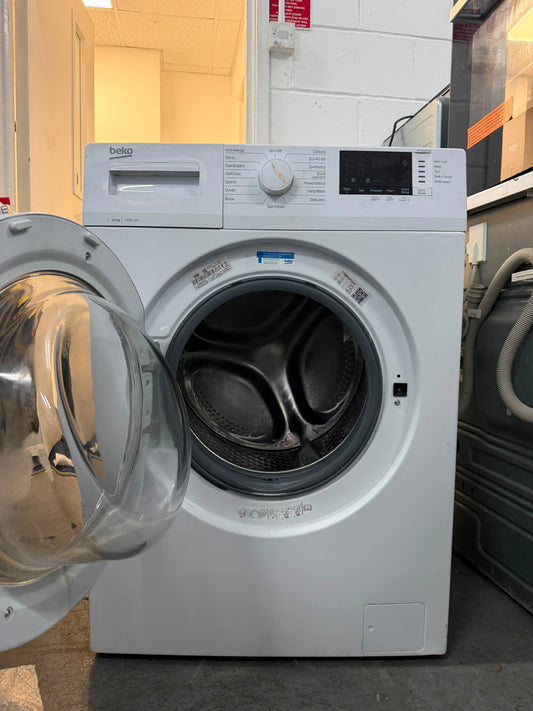 Refurbished Beko WTK104121W 10kg 1400RPM Washing Machine - White